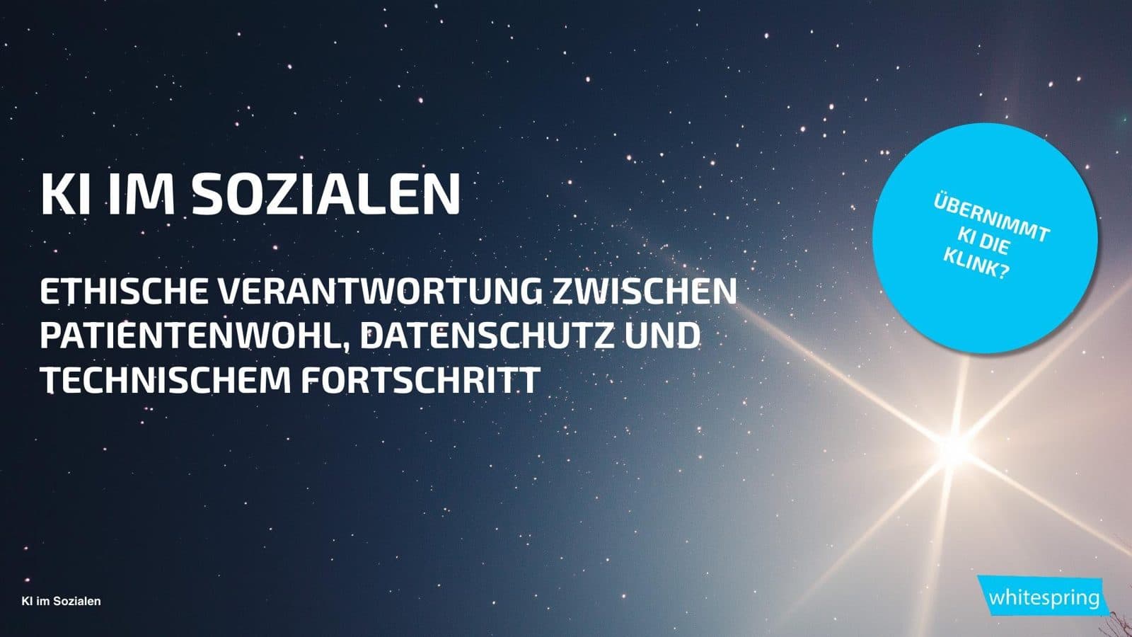 Übernimmt KI die Klinik?